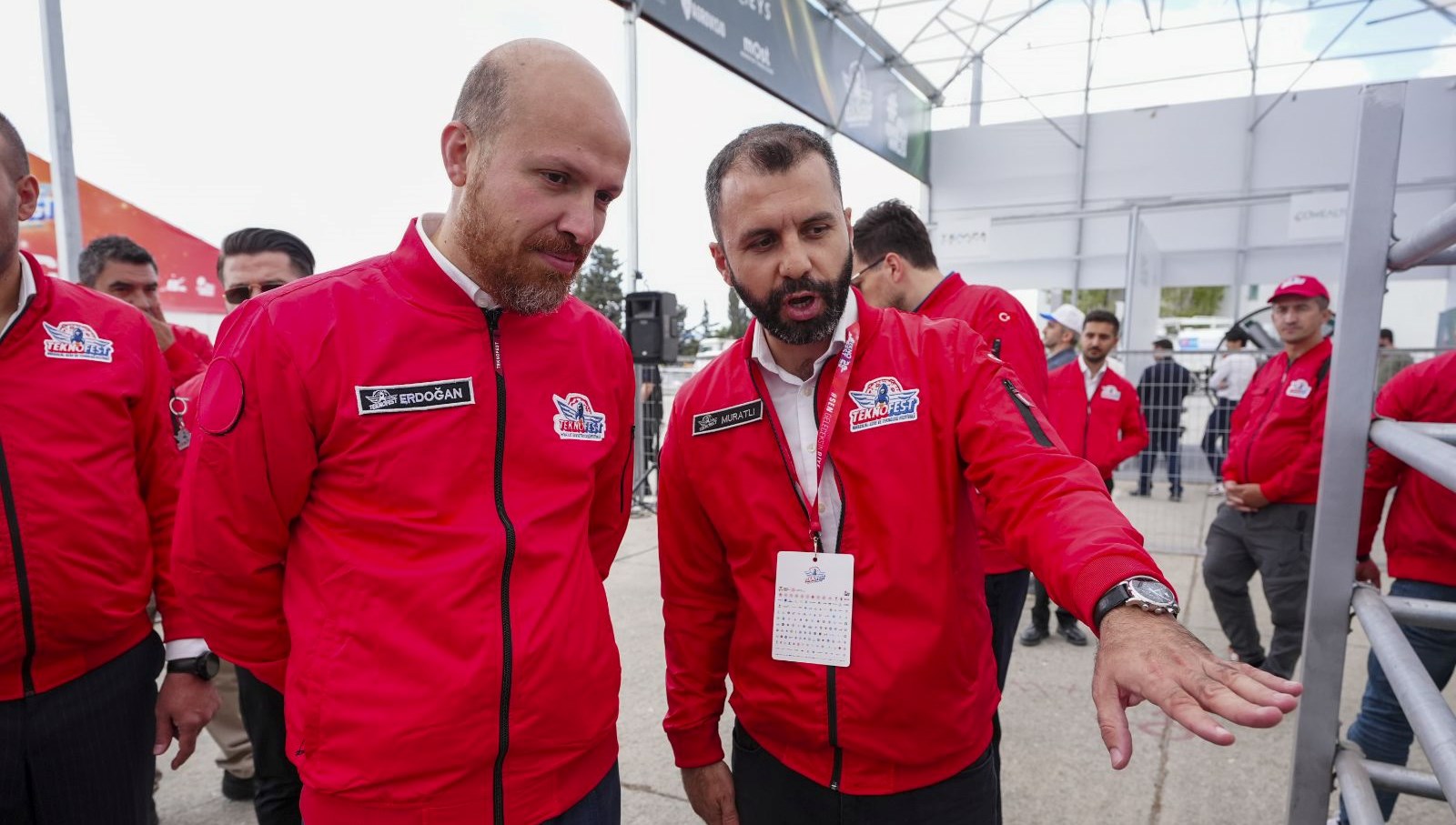 bilal erdogandan teknofest ziyareti YcD5JIKW