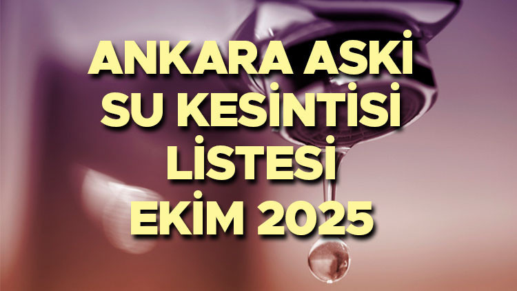 Ankara Su Kesintisi