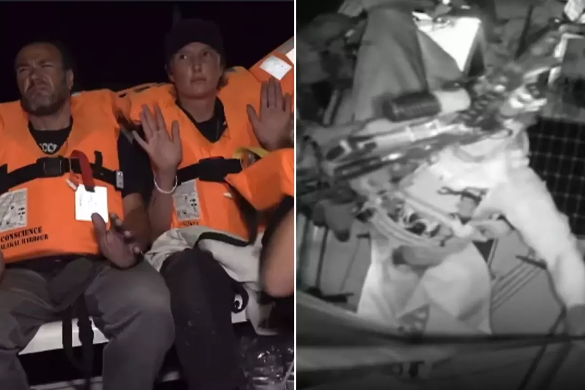 israil ozgurluk filosuna ait gemiye saldirdi aktivistler alikonuldu rOgSffHa