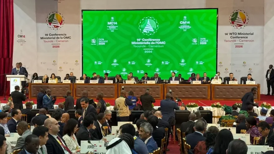 Bakan Ömer Bolat, DTÖ 14. Bakanlar Konferansı’nda Türkiye’nin Ticaret Vizyonunu Paylaştı