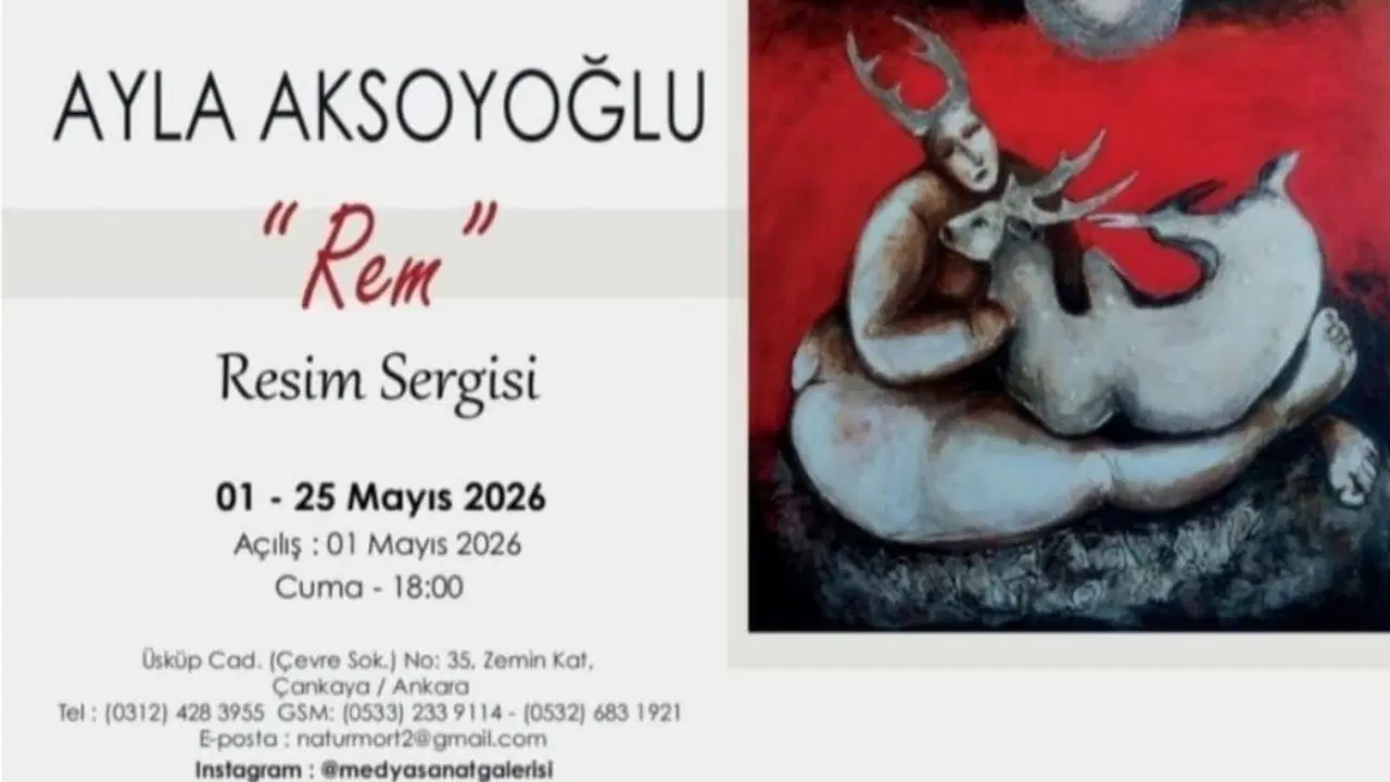 Ayla Aksoyoğlu, “Rem” Sergisiyle Sanatseverlerle Buluşuyor