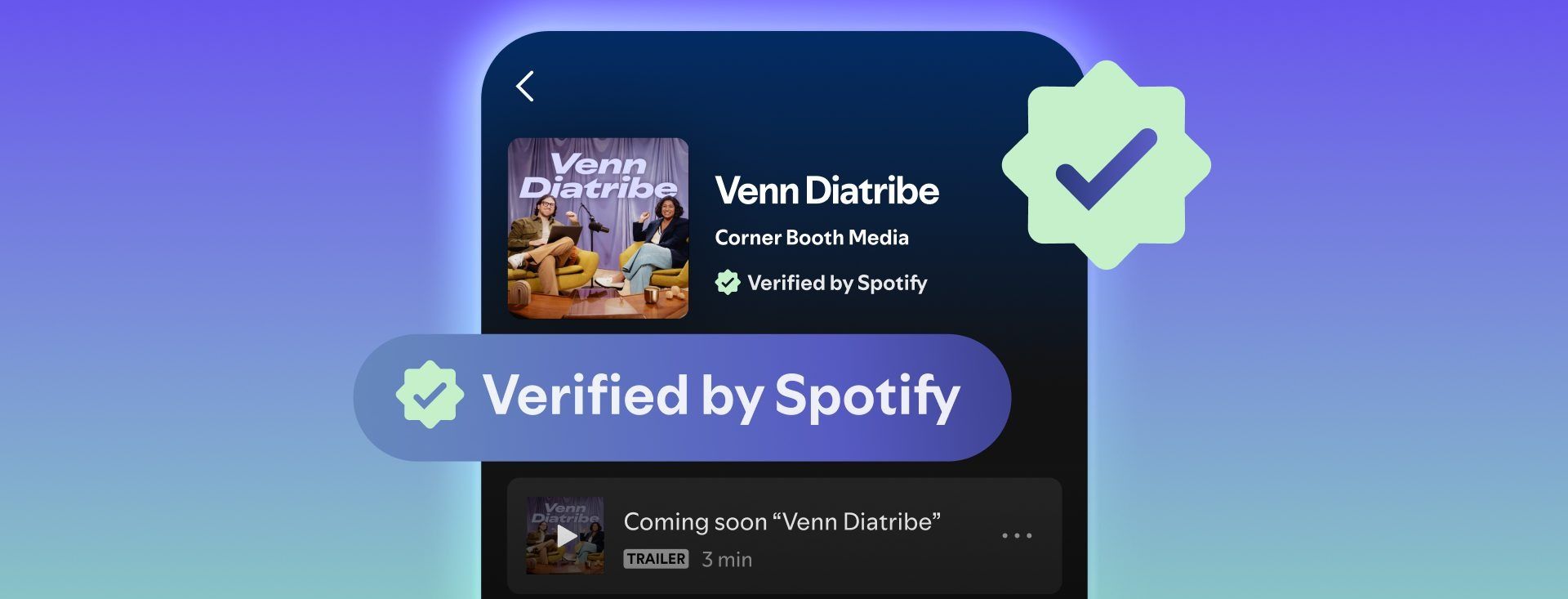 Spotify, Podcastlerde Doğrulama Rozetlerini Kullanıma Sunuyor